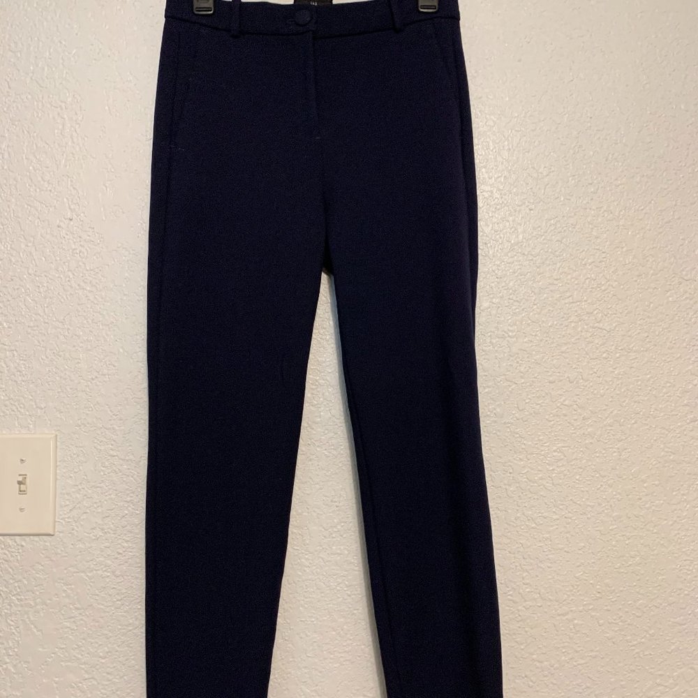 J. Crew Trousers Cameron size 2 navy